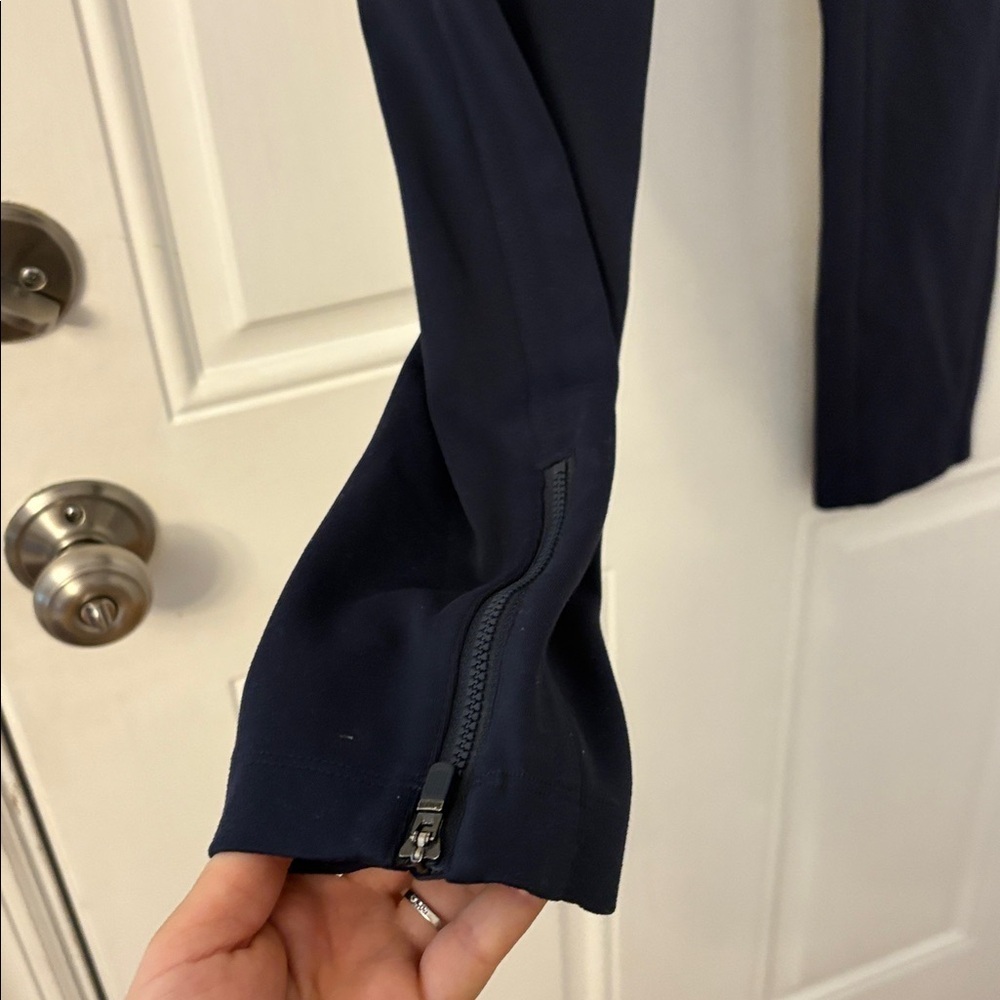 Athleta Skinny Ankle Leggings with zipper sz medium - Picture 2 of 5